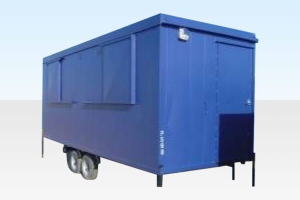 20ft x 7ft 6in Steel Mobile Anti-Vandal Office - Image 2